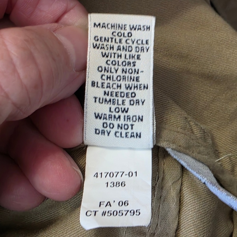 Banana Republic Heritage Safari Jacket Khaki Tan Cotton Field Blazer 417077-01 6 - Picture 7 of 10
